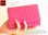 画像1: オーストリッチ　三つ折財布　「ボロロ」 　マゼンダ　レディース　ブランド (1)