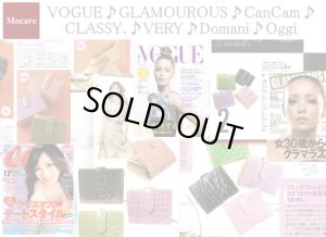 画像7: クロコダイル　財布　「ローザ」　ワニ革　レディース　日本製　ブランド